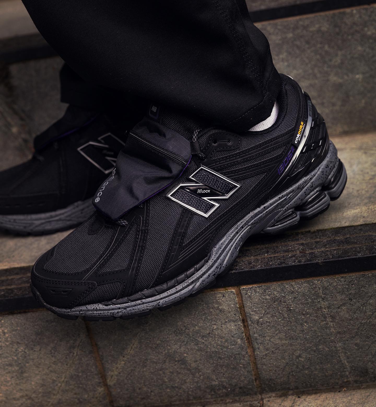 New Balance 1906R Cordura Pocket Black - Image 2