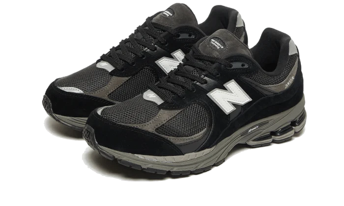 New Balance 2002R Black Dark Grey White JD Sports Exclusive - Image 2