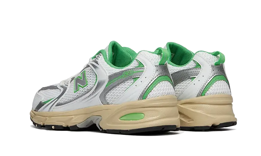 New Balance 530 White Palm Leaf - Image 3