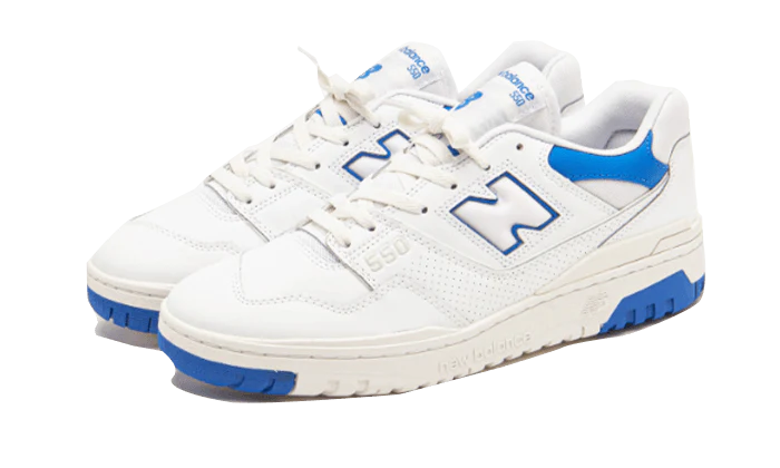 New Balance 550 White Cobalt Blue - Image 2