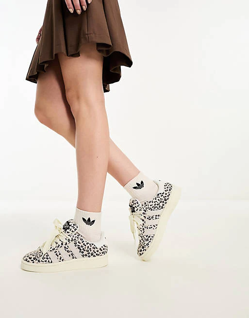 Adidas Campus 00s Cream Leopard - Image 2