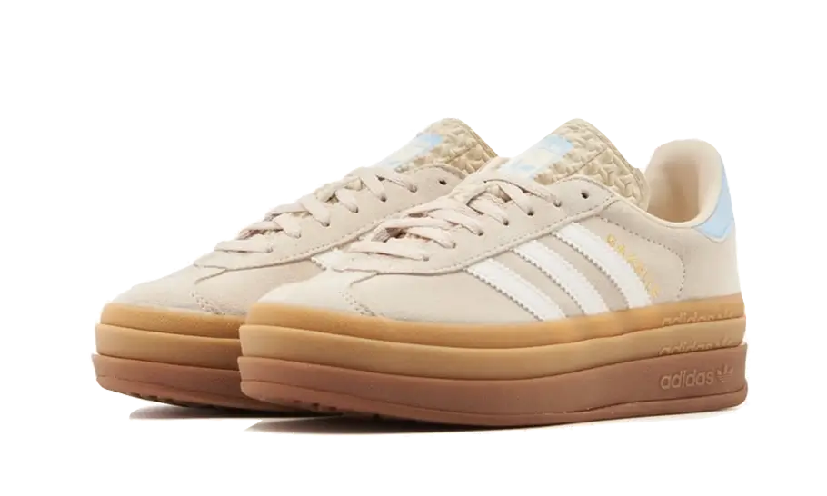 Adidas Gazelle Bold Wonder White Clear Sky - Image 2