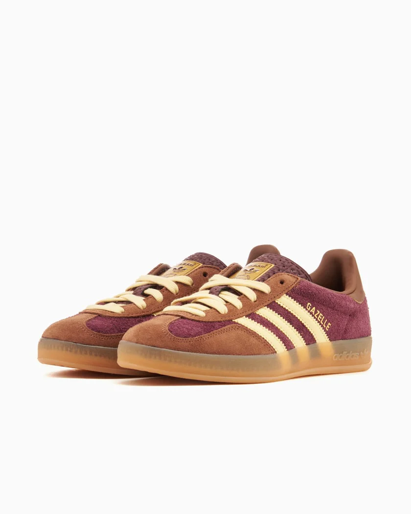 Adidas Gazelle Indoor Maroon Almost Yellow - Image 3