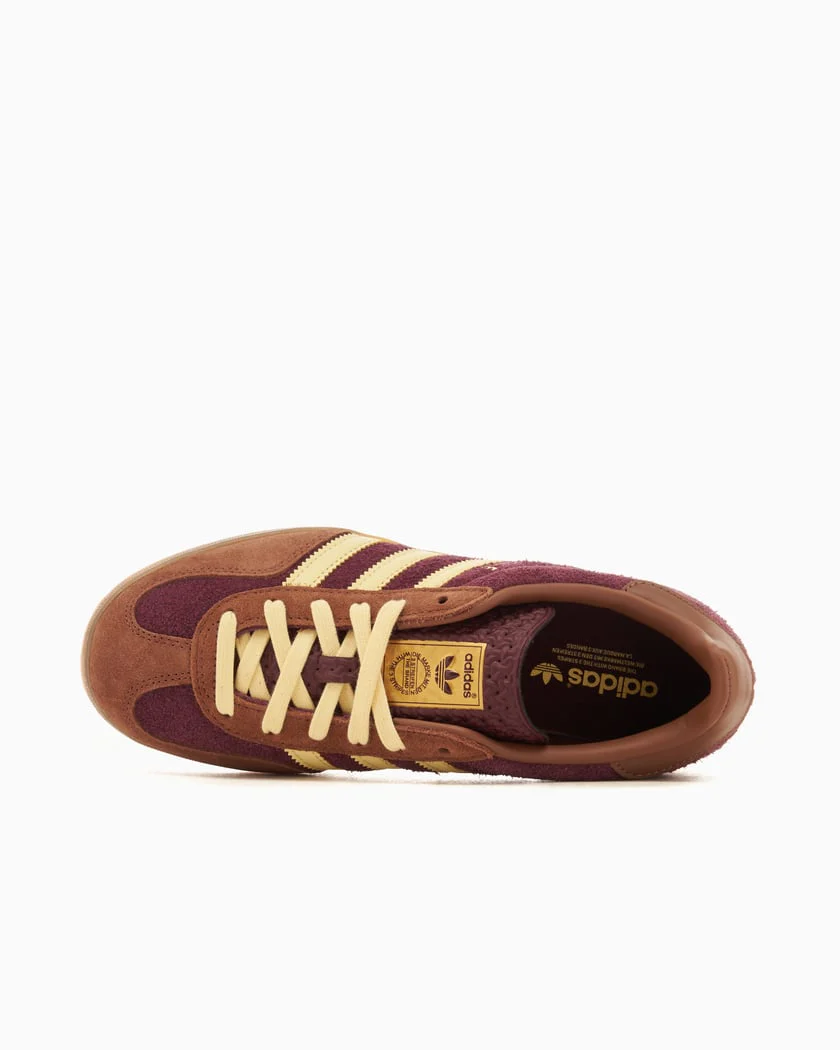 Adidas Gazelle Indoor Maroon Almost Yellow - Image 6