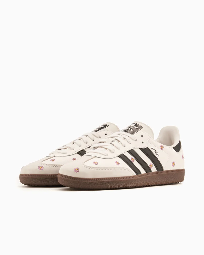 Adidas Samba Light Purple Floral - Image 3