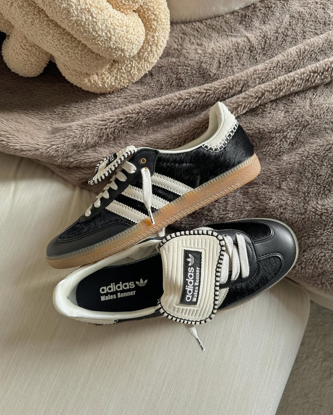 Adidas Samba Nylon Wales Bonner Core Black - Image 3