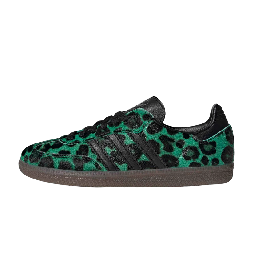 Adidas Samba OG Leopard Semi Screaming Green