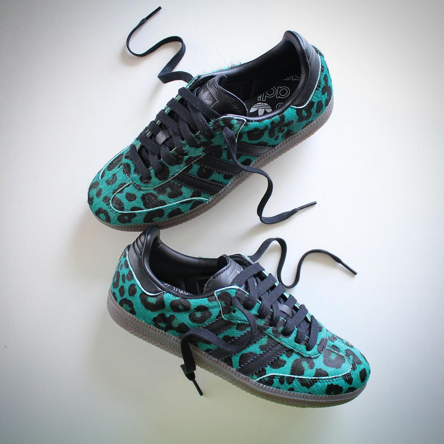 Adidas Samba OG Leopard Semi Screaming Green - Image 2