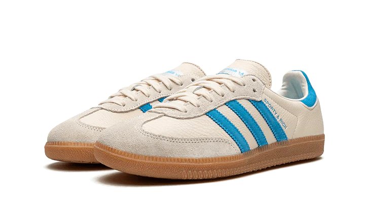 Adidas Samba OG Sporty & Rich Beige Blue - Image 2