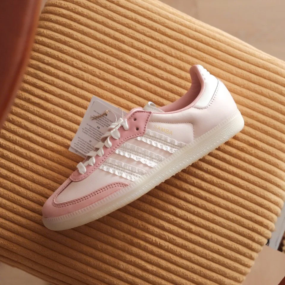 Adidas Samba Ruffle Stripes Pack Wonder Mauve - Image 2