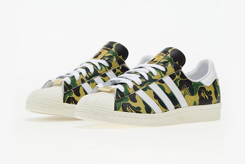 adidas Superstar Bape ABC Camo Green - Image 6