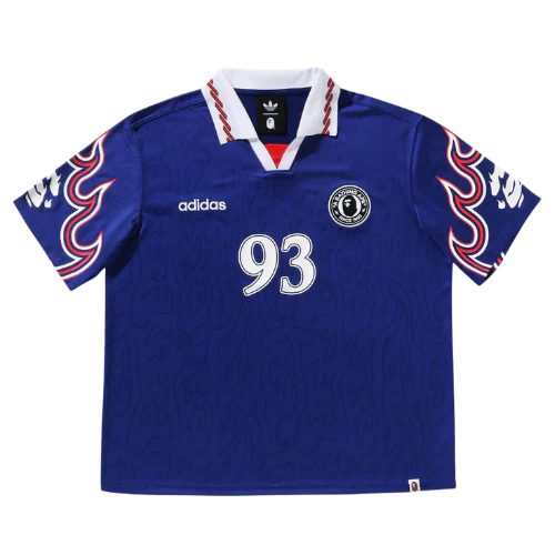 adidas x BAPE Flame Jersey Blue
