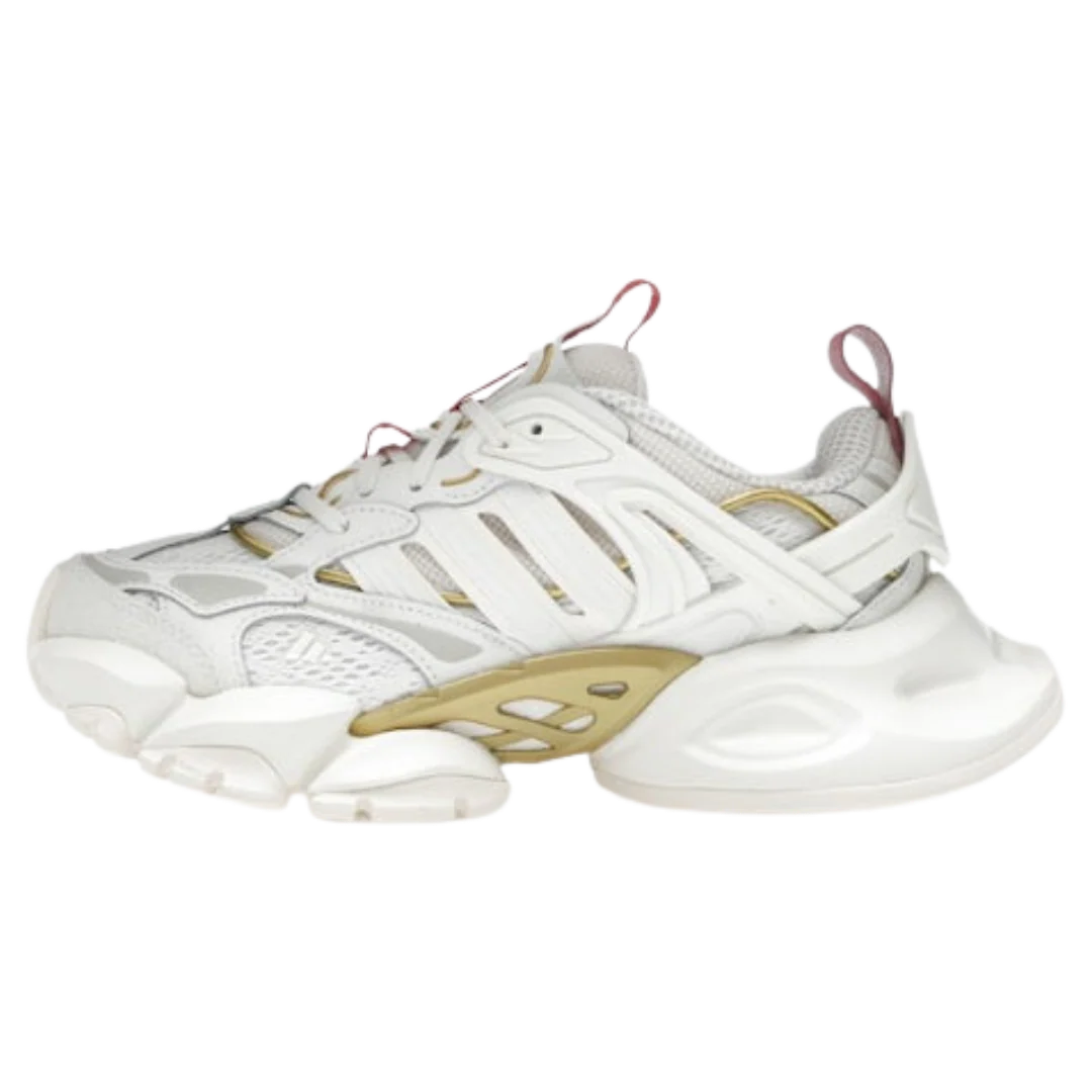 adidas XLG Runner Deluxe Off White Gold Metallic Red