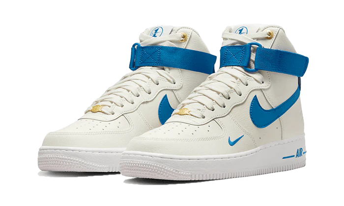 Nike Air Force 1 High 40th Anniversary White Blue - Image 3