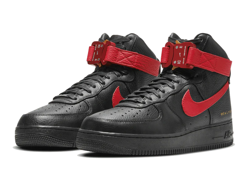 Nike Air Force 1 High Alyx Black University Red - Image 2