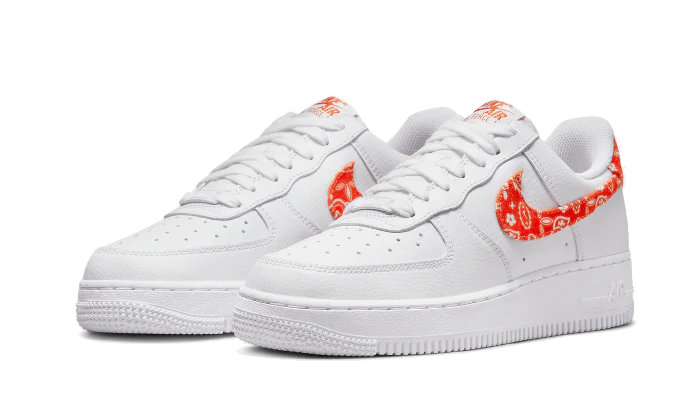 Nike Air Force 1 Low '07 Essential Orange Paisley - Image 2