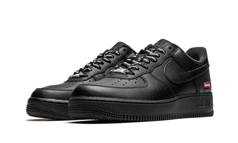Nike Air Force 1 Low Black Supreme - Image 2