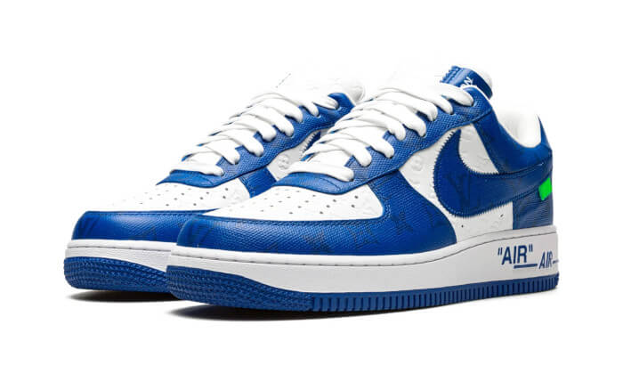 Nike Air Force 1 Low Louis Vuitton White Royal - Image 2