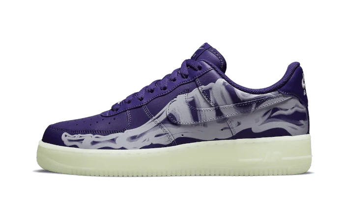 Nike Air Force 1 Low Purple Skeleton Halloween (2021)