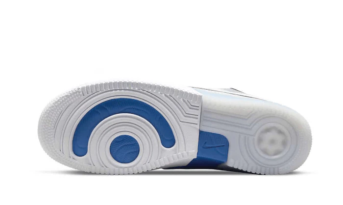 Nike Air Force 1 Low React Split White Photo Blue - Image 3