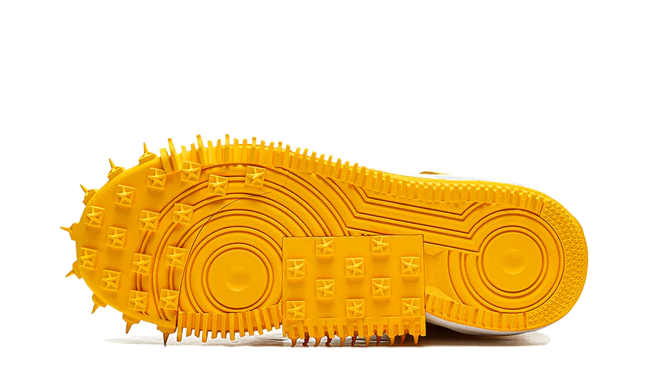 Nike Air Force 1 Mid SP Off-White Varsity Maize - Image 4
