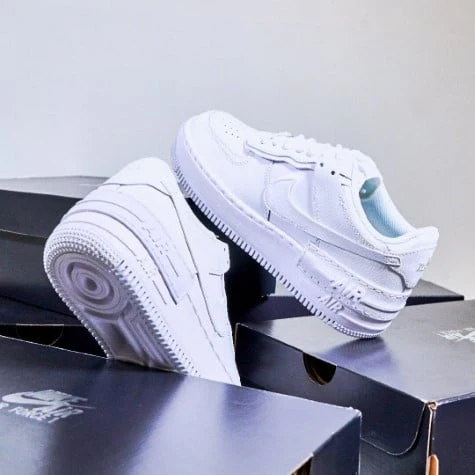 Nike Air Force 1 Shadow Triple White - Image 4