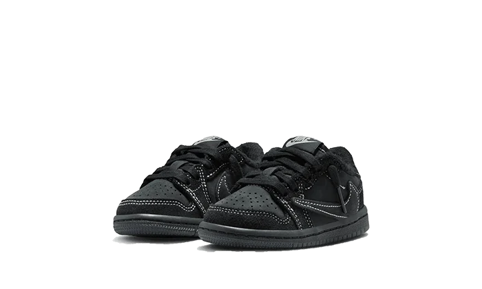 Air Jordan 1 Low SP Travis Scott Black Phantom Baby (TD) - Image 2