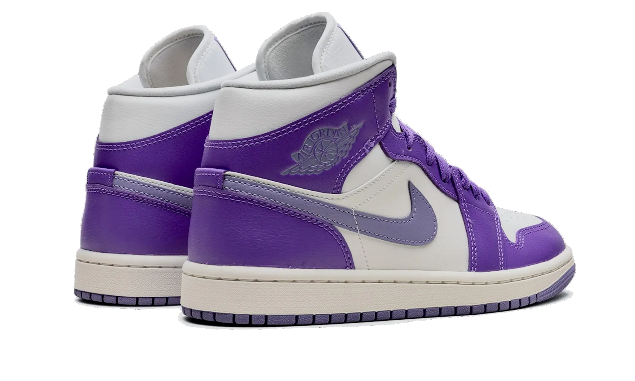 Air Jordan 1 Mid Action Grape - Image 3