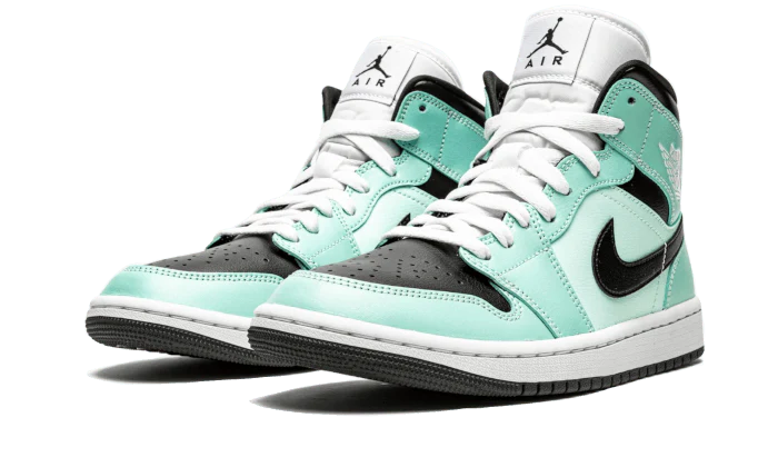 Air Jordan 1 Mid Aqua Blue Tint - Image 2
