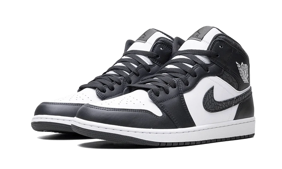 Air Jordan 1 Mid Black Elephant - Image 2