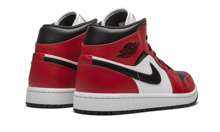 Air Jordan 1 Mid Chicago Black Toe - Image 3