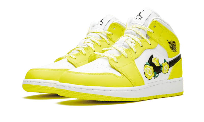 Air Jordan 1 Mid Dynamic Yellow - Image 2