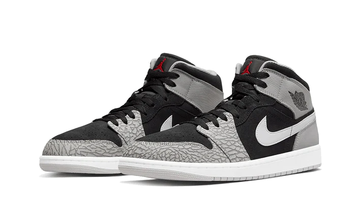 Air Jordan 1 Mid Elephant Print - Image 2