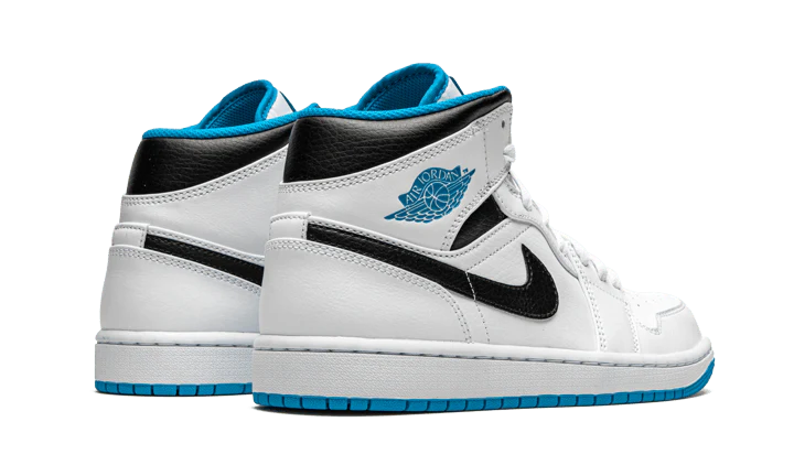 Air Jordan 1 Mid Laser Blue - Image 3