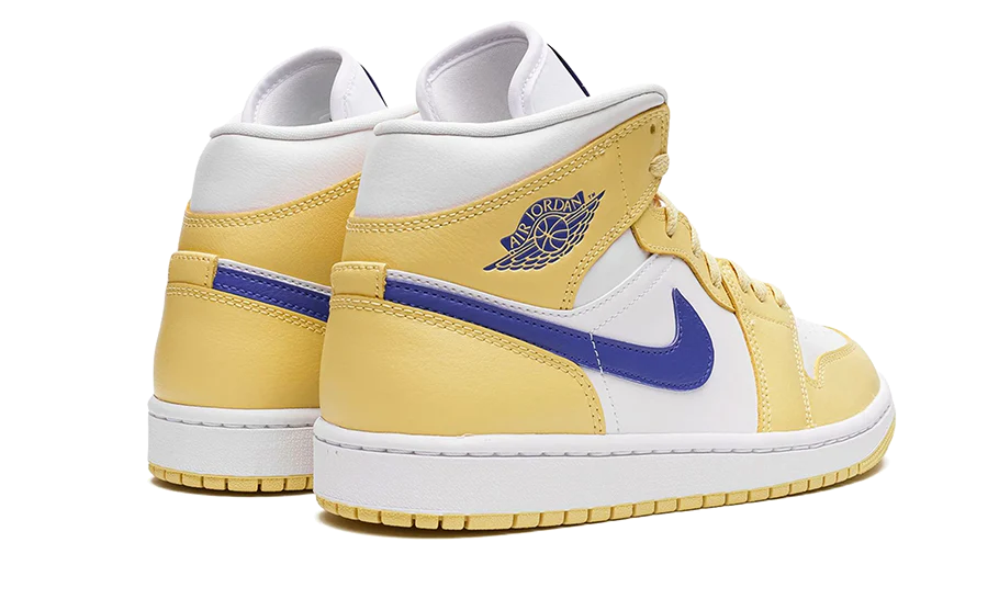 Air Jordan 1 Mid Lemon Wash Lapis - Image 3