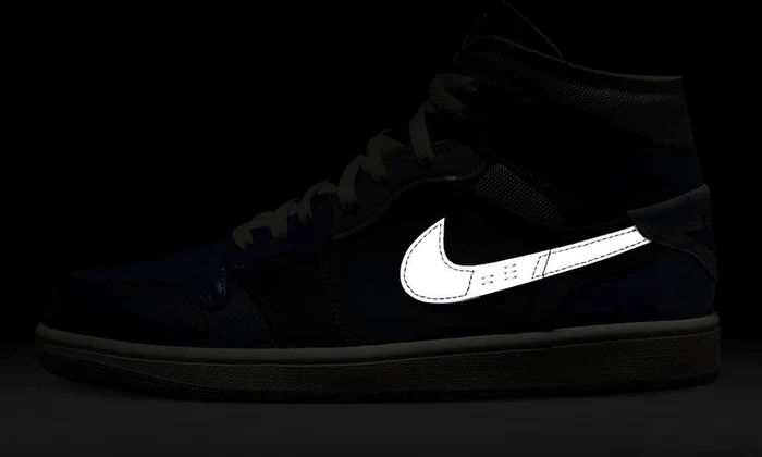 Air Jordan 1 Mid SE Craft Obsidian - Image 4