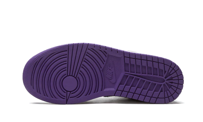 Air Jordan 1 Mid SE Varsity Purple - Image 4