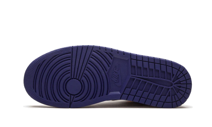 Air Jordan 1 Mid White Laser Orange Deep Royal Blue - Image 4