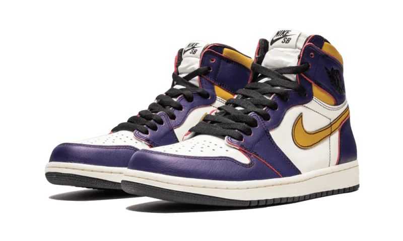 Air Jordan 1 Retro High OG Defiant Nike SB Lakers - Image 2