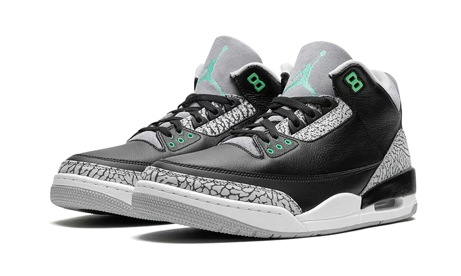 Air Jordan 3 Retro Green Glow - Image 2
