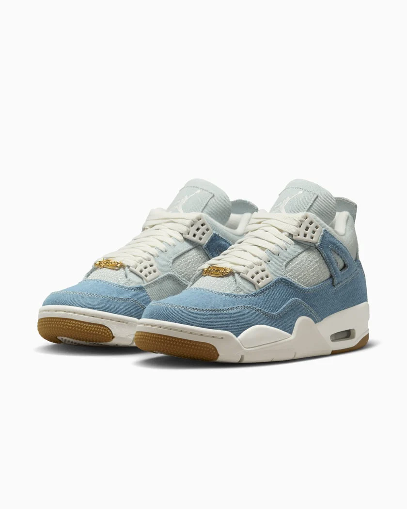 Air Jordan 4 Denim Worn Blue - Image 3