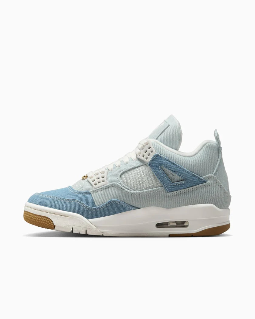 Air Jordan 4 Denim Worn Blue - Image 4