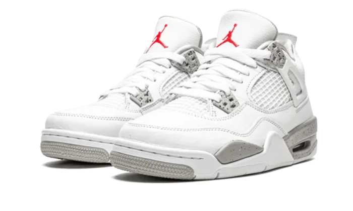 Air Jordan 4 Tech White (White Oreo) - Image 2