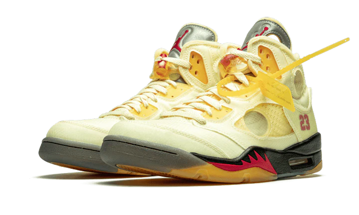 Air Jordan 5 Retro Off-White Sail - Image 2