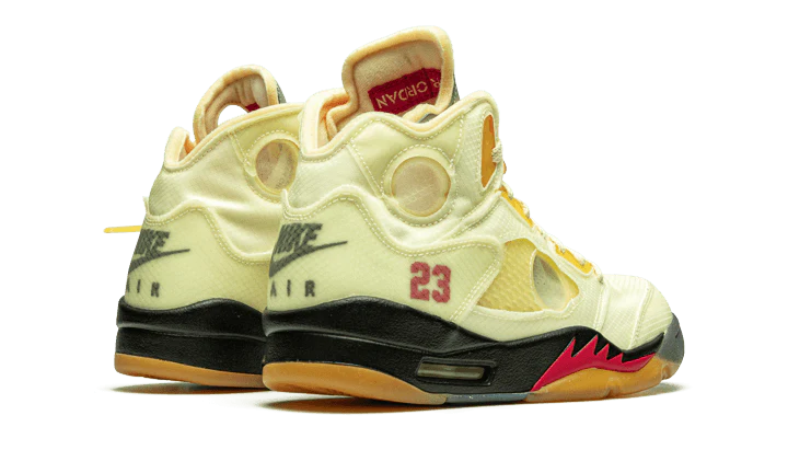 Air Jordan 5 Retro Off-White Sail - Image 3