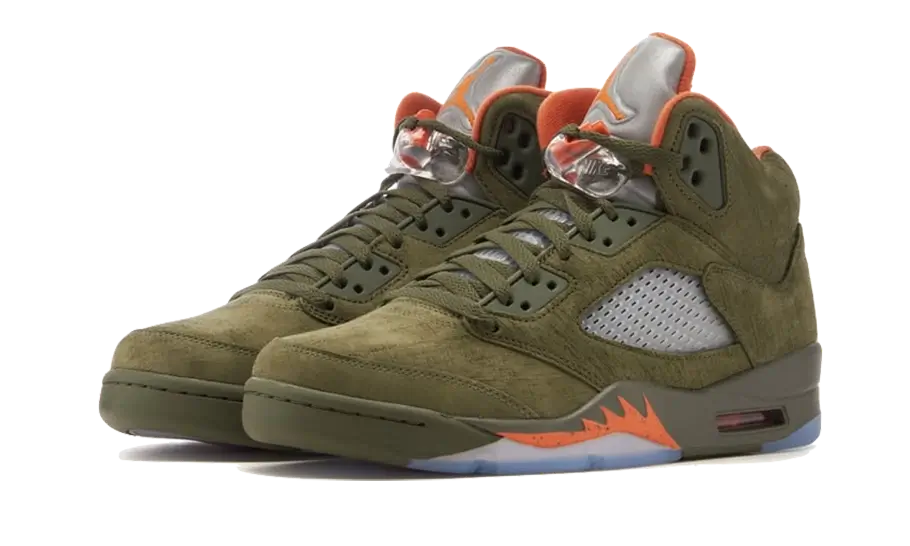 Air Jordan 5 Retro Olive - Image 2