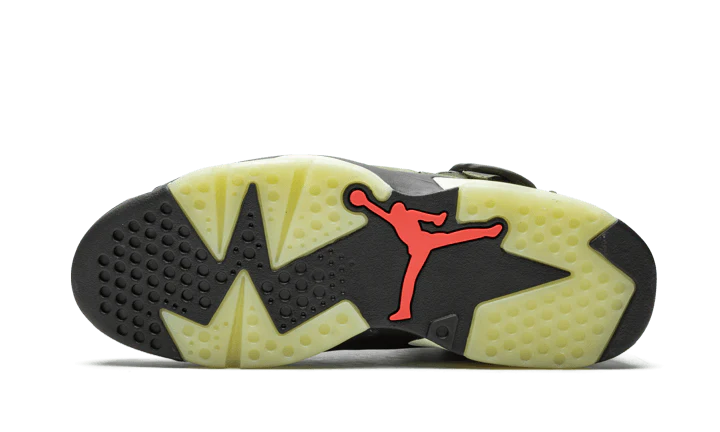 Air Jordan 6 Travis Scott Medium Olive - Image 4