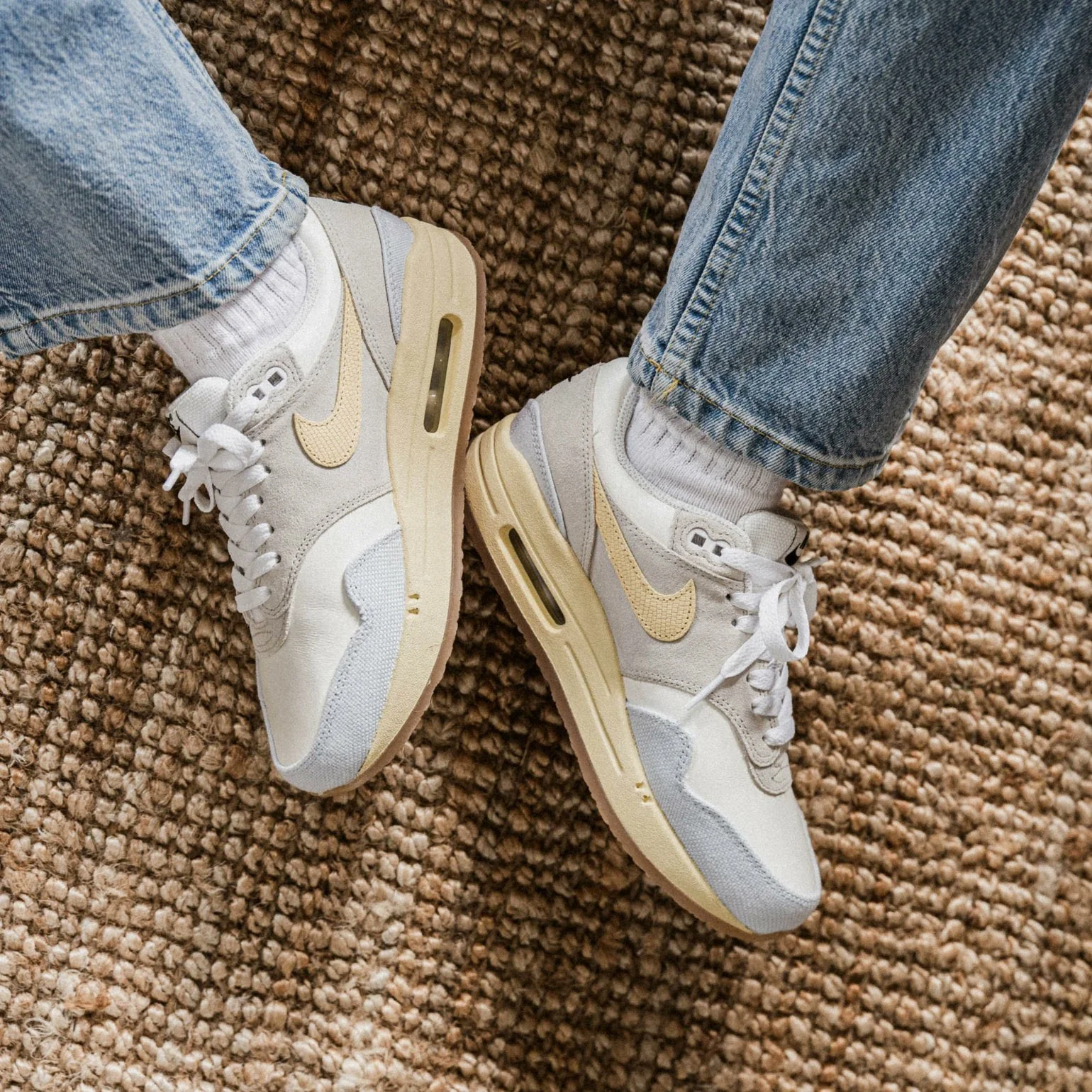 Nike Air Max 1 Crepe Light Bone - Image 2