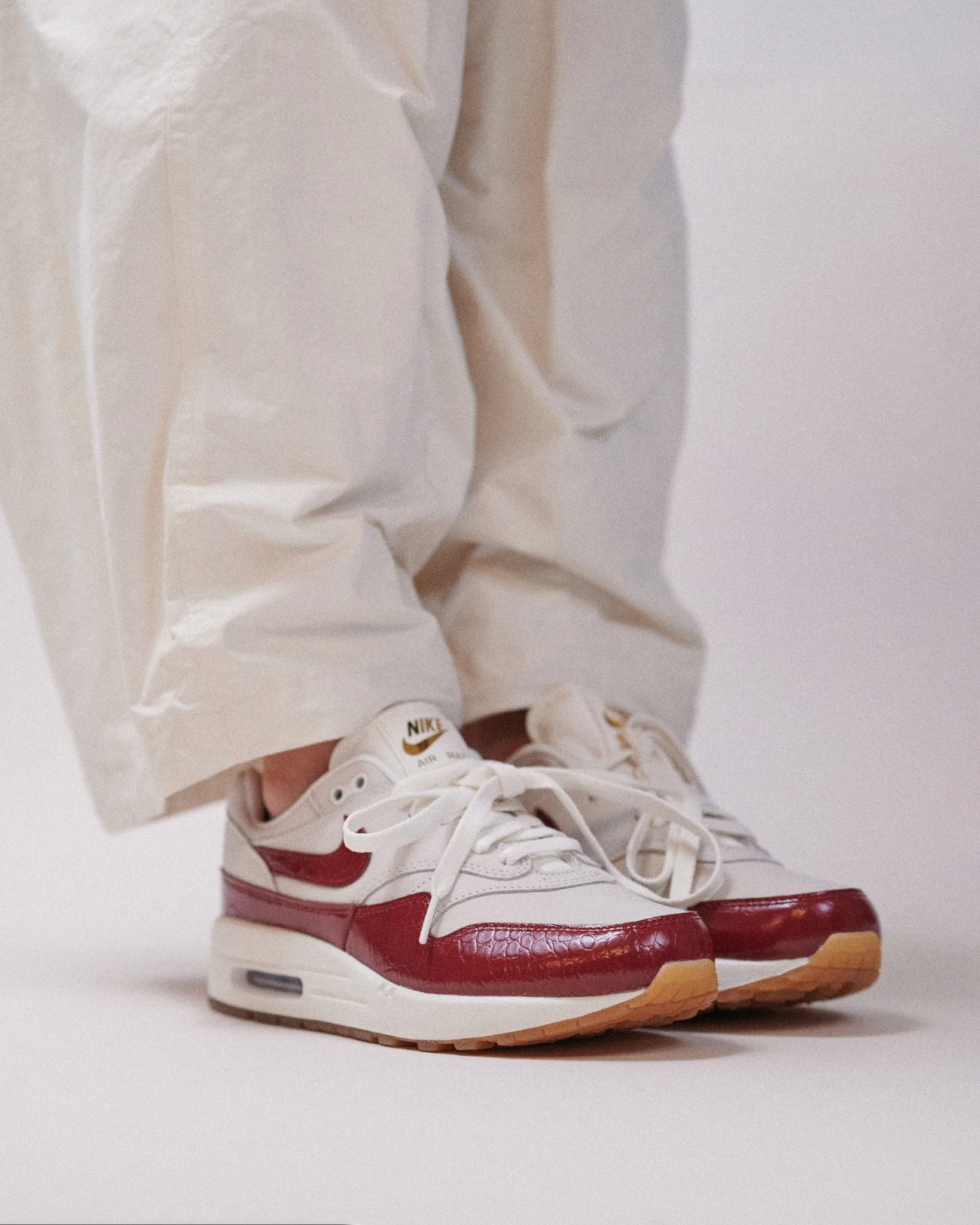 Nike Air Max 1 LX Team Red Sail - Image 2