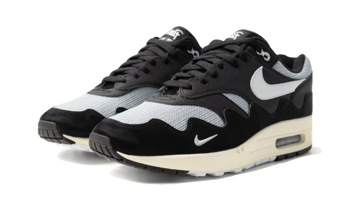 Nike Air Max 1 Patta Black Grey (Special Box + Bracelet) - Image 4